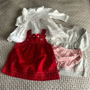 Girl’s 6months dresses. Like new!